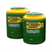 Cuve à huiles végétales usées de 300 litres