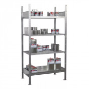 Series 3000 – Rayonnage récipients avec rétention – Stockage sûr – 3 niveaux XL – BAUER