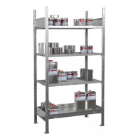 Series 3000 – Rayonnage récipients avec rétention – Stockage sûr – 3 niveaux XL – BAUER