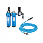 Ensemble de filtration pour pistolets de peinture avec rallonge antistatique