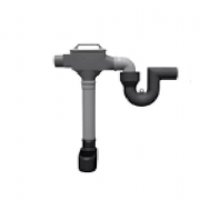Système de filtration diam. 110 mm auto-nettoyant avec kit anti-remous
