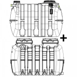 Filtre compact BIONUT autonome et écologique 8 EH