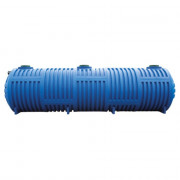 Fosse toutes eaux enterrée en PEHD 7000 litres renforcée double paroi