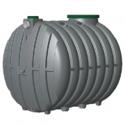 Fosse toutes eaux renforcée à enterrer en PE 6000 litres