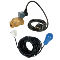 Electrovanne et flotteur pour réutilisation de l'eau de pluie en habitat