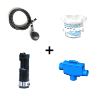 Equipement standard avec pompe, ralentisseur et filtre