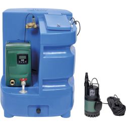 Gestionnaire spécial longues distances eau de pluie / ville habitat E.SYBOX MINI EDP