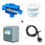 Kit complet pour cuve à eau, redistribution maison et jardin