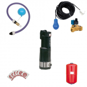 Kit pour cuve de récupération et utilisation des eaux pluviales pour l'habitat