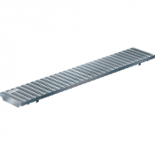 Grille caillebotis acier galvanisé ou inox pour caniveaux de drainage pour TEC LN150