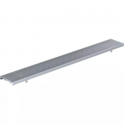 Grille perforée acier galvanisé ou acier inoxydable pour caniveaux de drainage TEC LN150