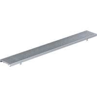 Grille perforée acier galvanisé ou acier inoxydable pour caniveaux de drainage TEC LN150