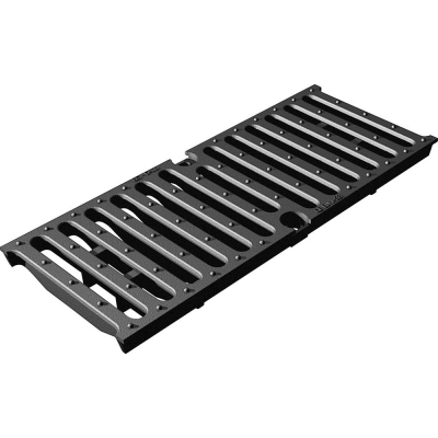 Grille à fentes en fonte ductile