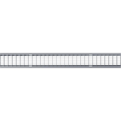 Grille caillebotis en acier inoxydable 1.4301 BG-FILCOTEN light LN100