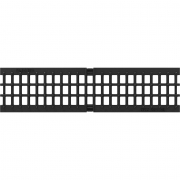 Grille caillebotis en fonte ductile (revêtement cathodique) BG-FILCOTEN light LN100