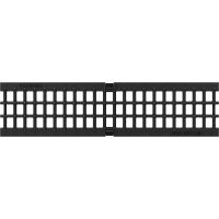 Grille caillebotis en fonte ductile (revêtement cathodique) BG-FILCOTEN light LN100
