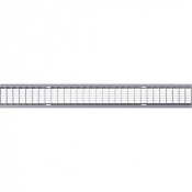 Grille caillebotis, de drainage des eaux pluviales, en acier galvanisé BG-FILCOTEN light LN150