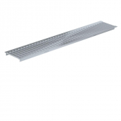 Grille de caniveau de drainage à fentes acier galvanisé BG-FILCOTEN light LN150