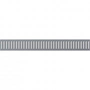 Grilles à fentes acier galva ou inox pour caniveau de drainage