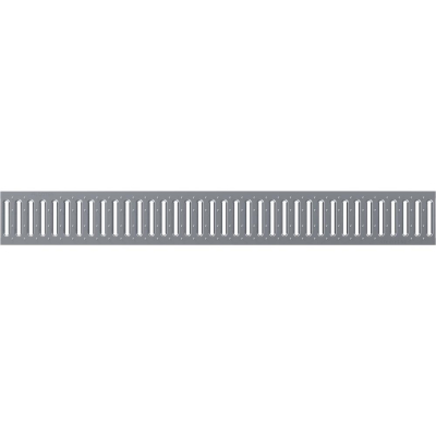 Grilles à fentes acier galva ou inox pour caniveau de drainage