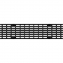 Grille à barres longitudinales en fonte ductile pour caniveaux de drainage