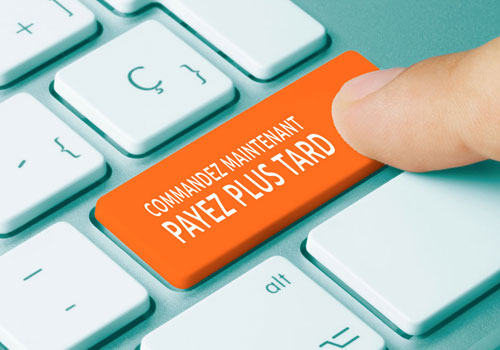 Choisissez de payer en différé