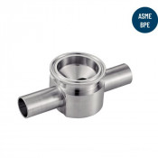 Té à souder inox instrumentation - Raccords de qualité