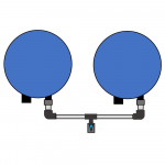 Kit de jumelage de cuves avec vanne PVC pression 3/4"