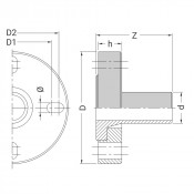 Collet-bride anti-fluage PN16 - PLASSON