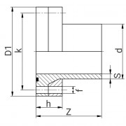 Collet-bride réduit PN10 avec joint torique - PLASSON