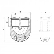 Jeu de 2 coudes à 180° électrosoudables PN16 + Boulonnerie - PLASSON