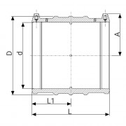 Manchon électrosoudable LIGHTFIT PN10 - PLASSON