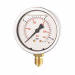Manomètre à bain de glycérine rond Ø 63 mm
