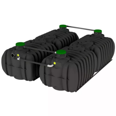 Microstation d'épuration Actibloc® bi-cuves - 26 à 30 EH