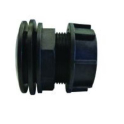 Traversée de paroi polypropylène simple DN 40