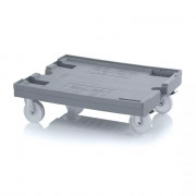 Plateau roulant pour bacs plastiques 800 x 600 mm
