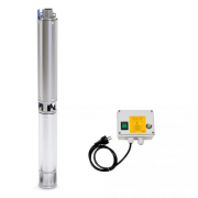 Kit S4 3/9 M - Pompe de forage 4'' prête à la pose