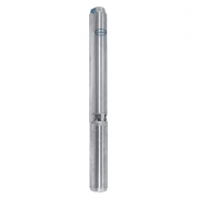 Pompe de forage 4" avec moteur à bain d'eau 50 L/min
