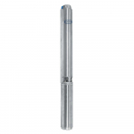 Pompe de forage 4" avec moteur à bain d'huile 100L/min