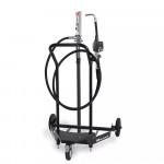 ensemble mobile pour fût avec pompe à piston de débit 55 L/min de SAMOA