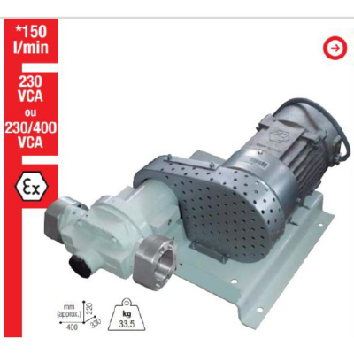 Pompe de transfert auto aspirante ATEX BAG-800