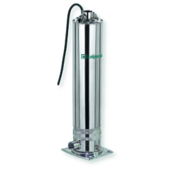 Pompe multicellulaire verticale avec flotteur - H max  de 44 à 77,5m