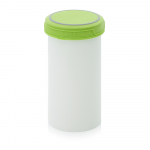 Pot plastique avec couvercle vissant hermétique 1300 ml