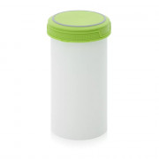 Pot plastique avec couvercle vissant hermétique 1300 ml