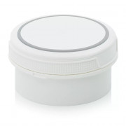Pot plastique avec couvercle vissant hermétique 300 ml