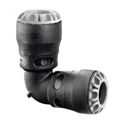 Coude à 90° encliquetable Série 1 réduit - PLASSON