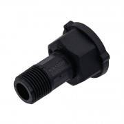 Jeu de 2 adaptateurs pour raccords Série 1 - Filetés (Filet conique - ISO 7-1) - Écrou prisonnier (F