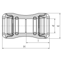 Manchon encliquetable fibre optique FASTCOM - PLASSON Manchon encliquetable fibre optique FASTCOM - PLASSON