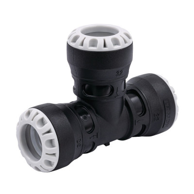 Té à 90° encliquetable Série 1 - PLASSON