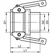 Coupleur embout à souder inox 316 pour raccordement fiable
